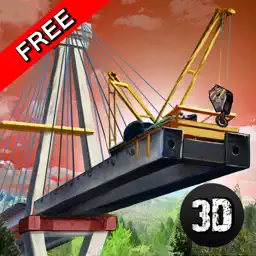 Bridge Builder - Crane Driving Simulator 3D